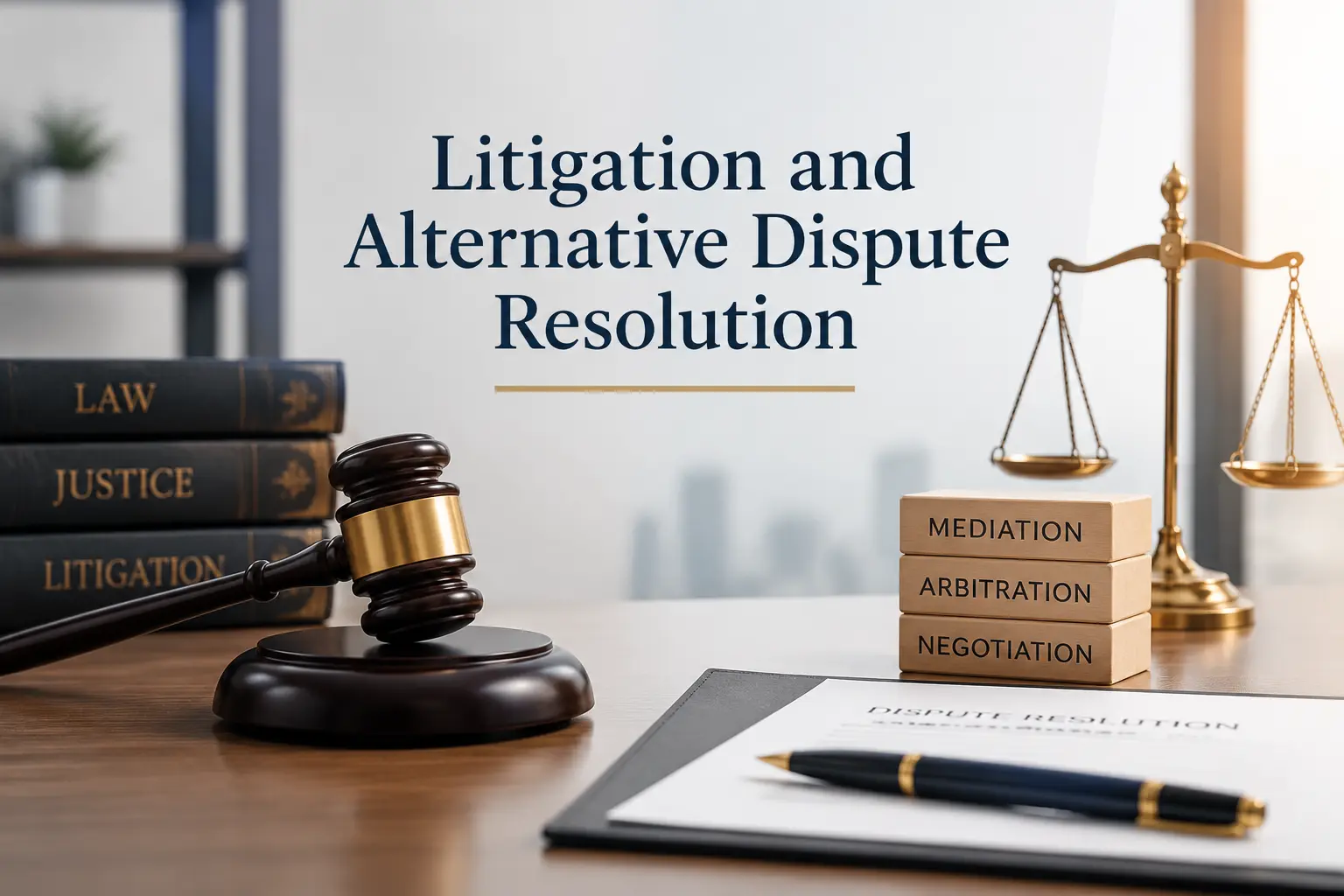 Litigation and Alternative Dispute Resolution